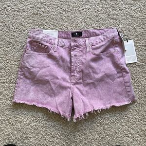 [NWT] 7 For All Mankind MONROE CUT-OFF SHORT